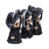 Set of Three Reaper Figurines 9cm
