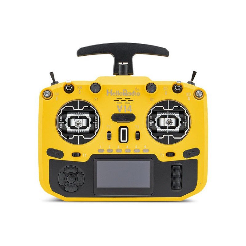 V14 MAX OLED 2,4GHz 4in1 LBT Radio (Multimode - M2) - Black/Jaune