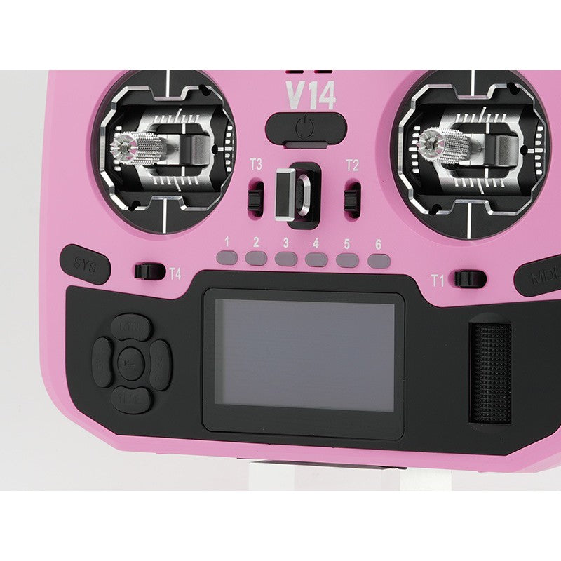 V14 MAX OLED 2,4GHz 4in1 LBT Radio (Multimode - M2) - Black/Pink