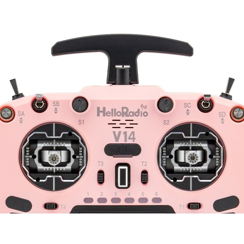V14 MAX R9 OLED 2,4GHz 4in1 LBT Radio (Multimode - M2) - Black/Pink