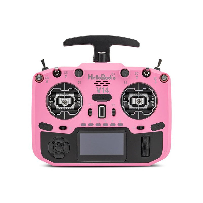 V14 MAX R9 OLED 2,4GHz ELRS LBT Radio (Multimode - M2) - Black/Pink