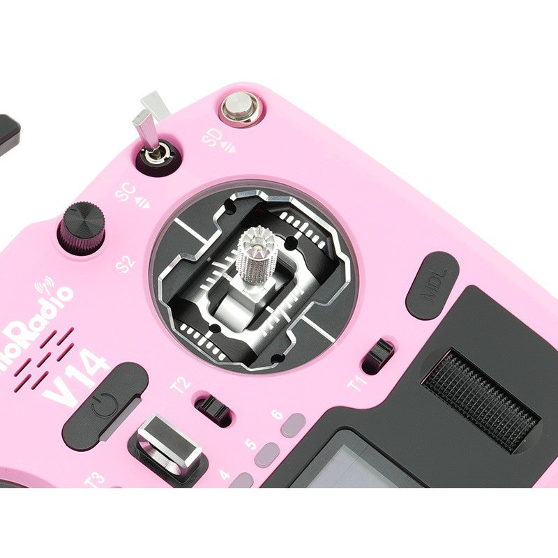V14 MAX R9 OLED 2,4GHz ELRS LBT Radio (Multimode - M2) - Black/Pink