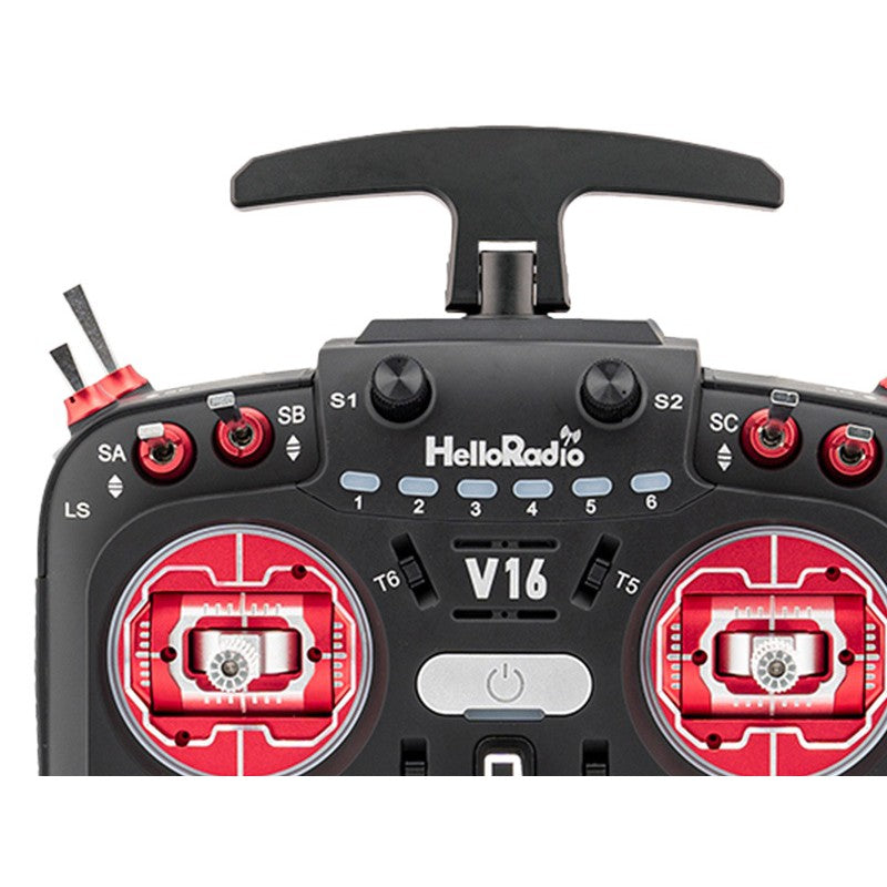 V16 MAX 2,4GHz 4in1 LBT Radio (Multimode - M2) - Red