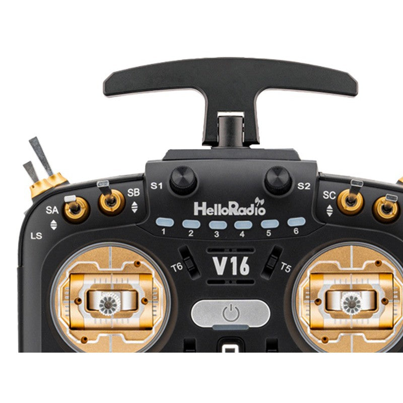 V16 MAX 2,4GHz ELRS LBT Radio (Multimode - M2) - Gold