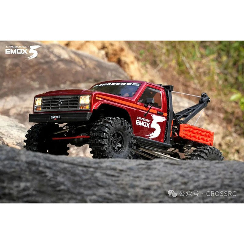 Crawling kit - EMOX5 1/8 ARTR kit (metal red)
