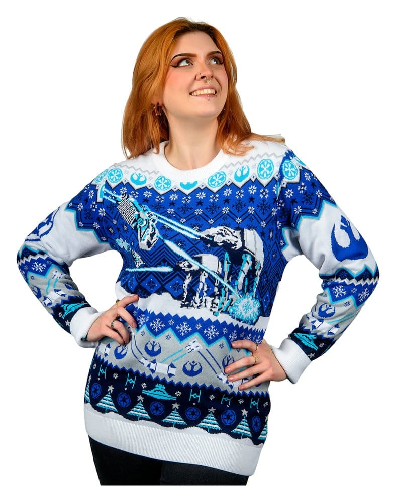 Star Wars Christmas Sweater AT-AT Assault Size XXL