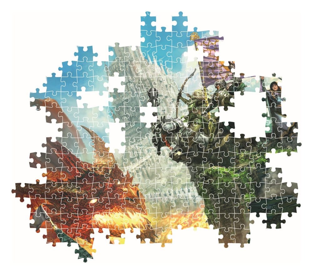 Dungeons & Dragons Gaming Puzzle Collection Jigsaw Puzzle Attack of the Dragon (500 pieces)
