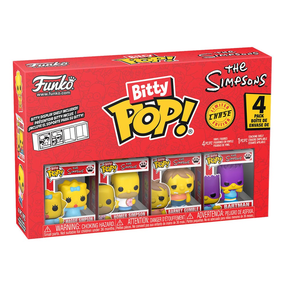 The Simpsons Bitty POP! Vinyl Figure 4-Pack Series 3 2 cm