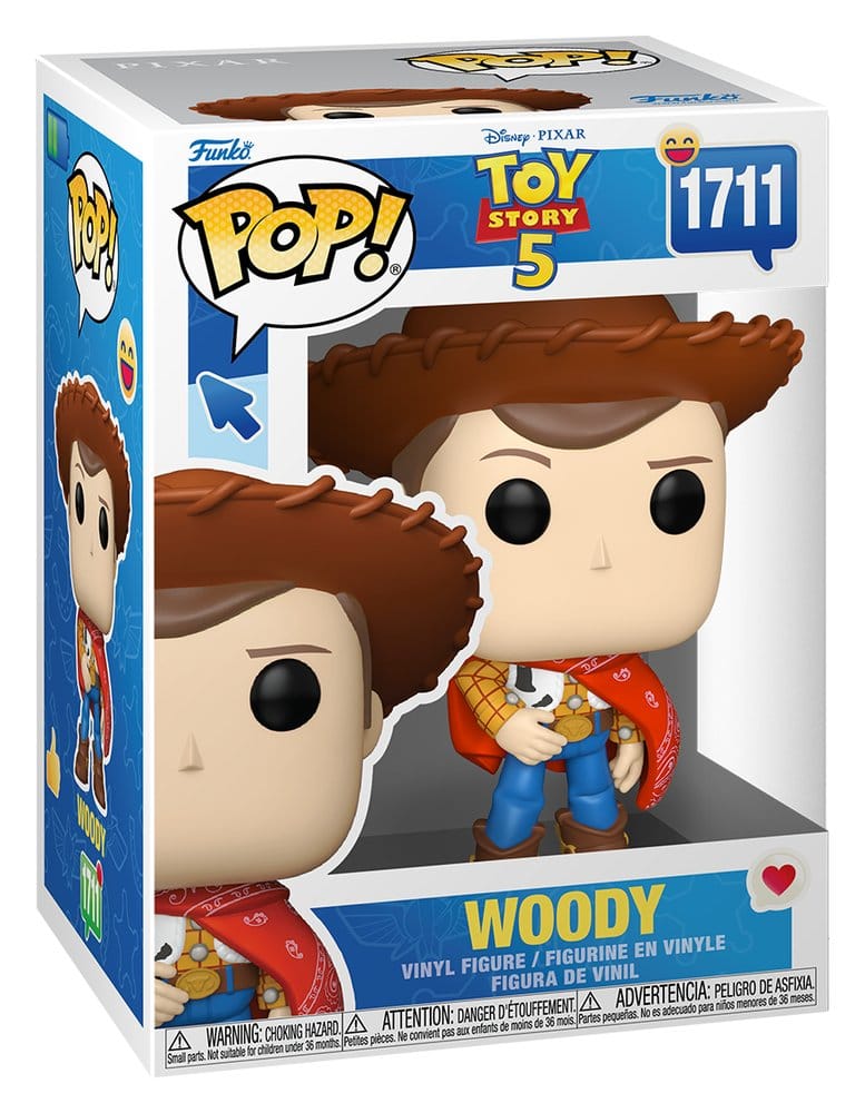 Toy Story 5 POP! Disney Vinyl Figures Woody 9 cm