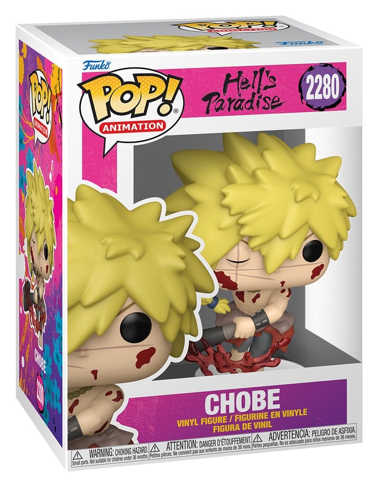 Hell's Paradise: Jigokuraku POP! Animation Vinyl Figure Chobe 9 cm