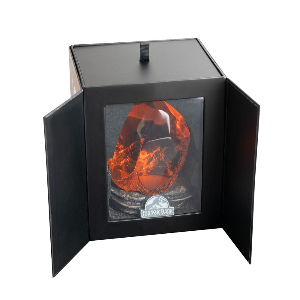 Jurassic Park Lamp with USB-C Amber