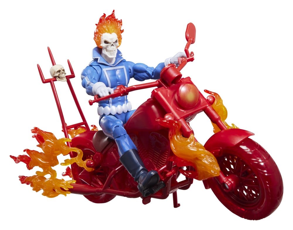 Ghost Rider Marvel Legends Action Figure Johnny Blaze with Motorcycle 15 cm
