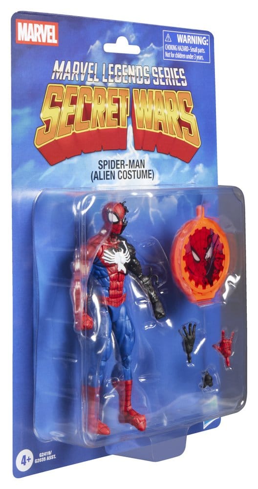 Secret Wars Marvel Legends Action Figure Spider-Man (Alien Costume) 15 cm