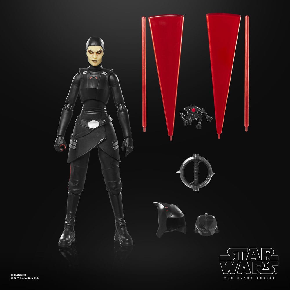 Star Wars: Rebels Black Series Action Figure Seventh Sister (Inquisitor) 15 cm