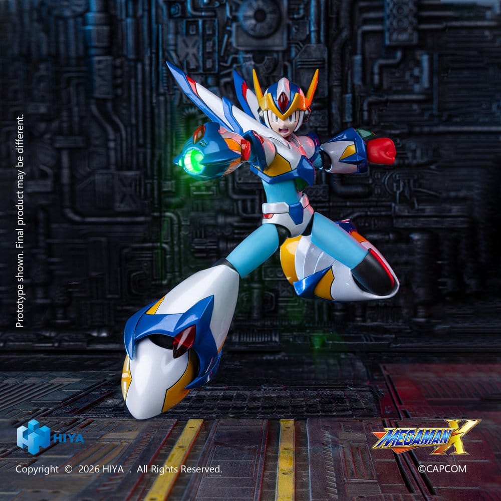 Mega Man X Exquisite Basic Series Actionfigur X Falcon Armor Version 15 cm