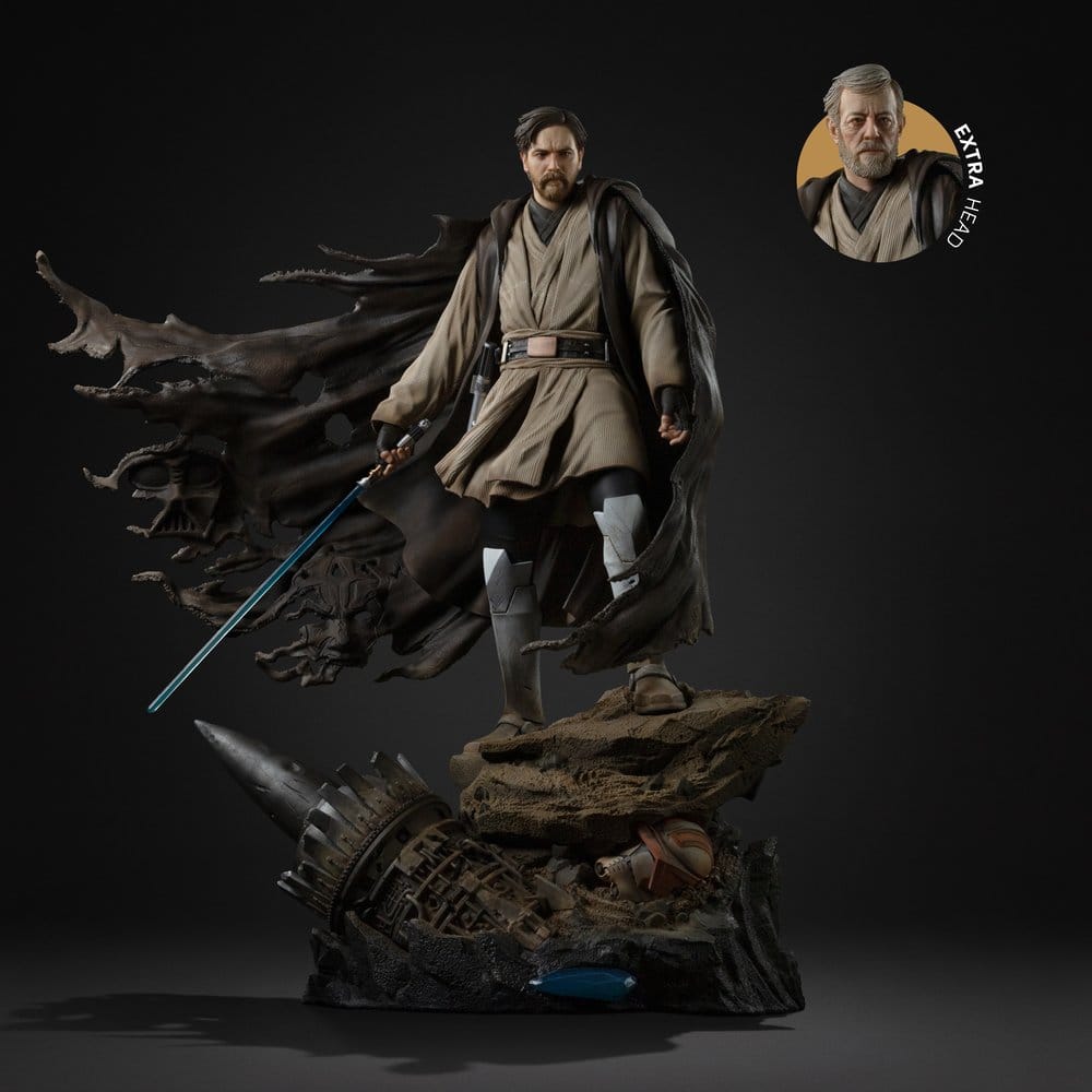 Star Wars Legacy Replica Statue 1/4 Obi-Wan Signatures 66 cm