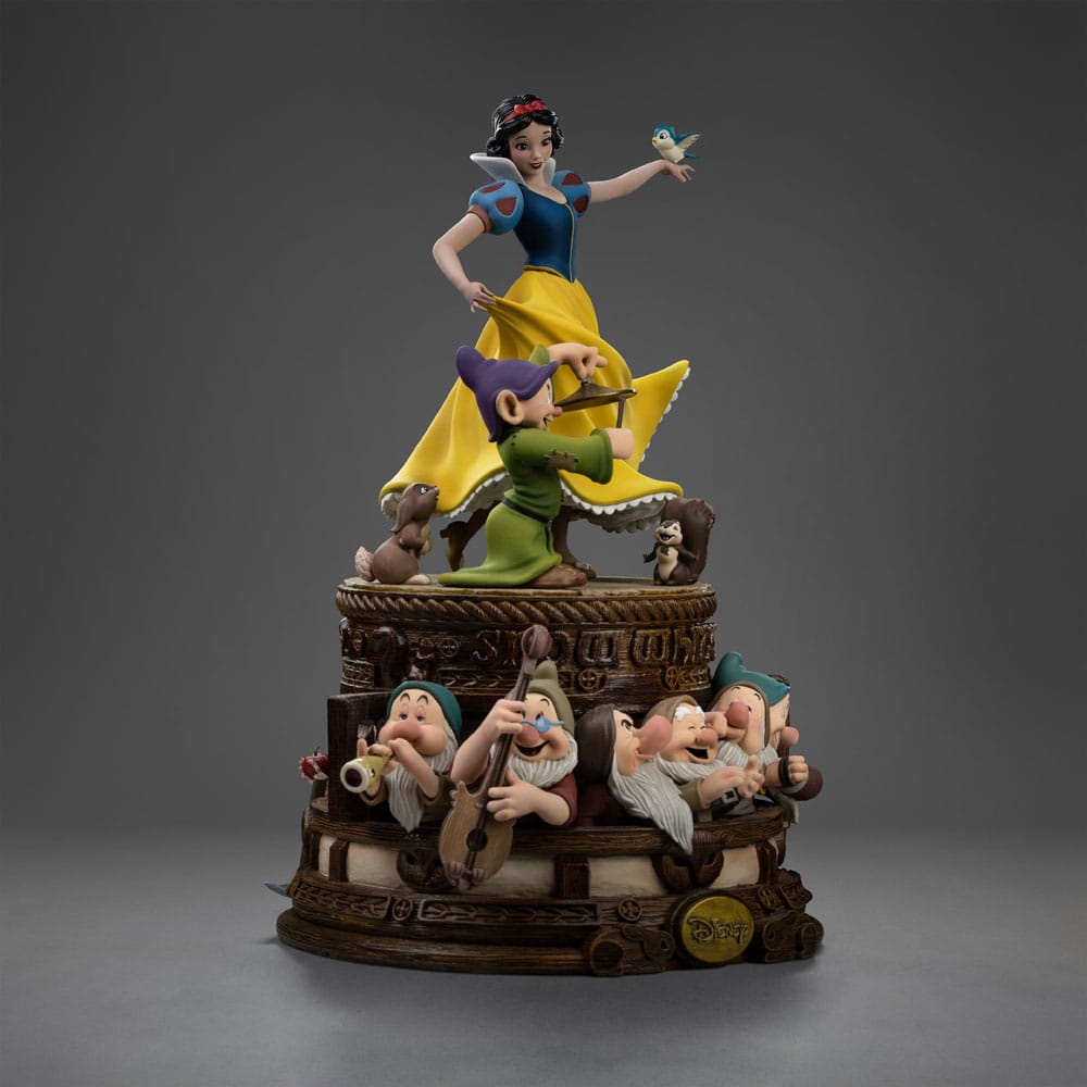 Snow White and the Seven Dwarves Art Scale Statue 1/10 Snow White and Dopey Deluxe Edition 21 cm