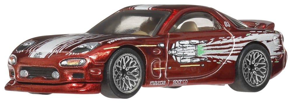 Fast & Furious Hot Wheels Premium Die-Cast Vehicles 1/64 979P Assortment (10)