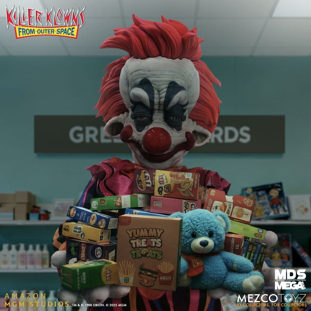 Killer Klowns from Outer Space MDS Mega Scale Plush Doll Rudy 38 cm