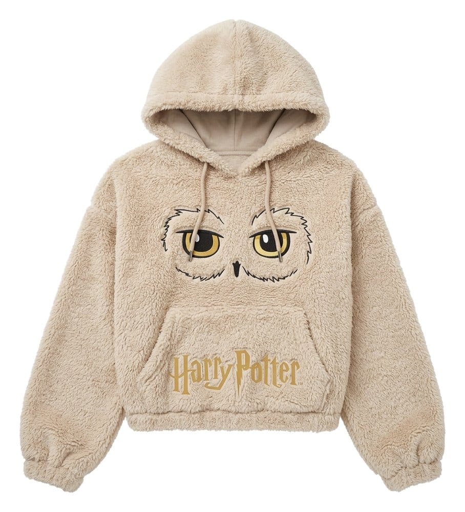 Harry Potter Hooded Sweater Hedwig Size