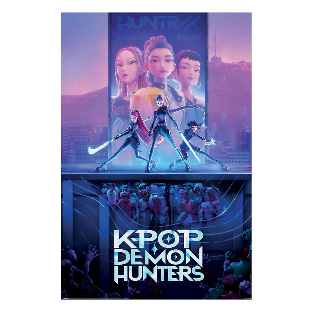 KPop Demon Hunters Poster Pack Movie Key Art 61 x 91 cm (4)