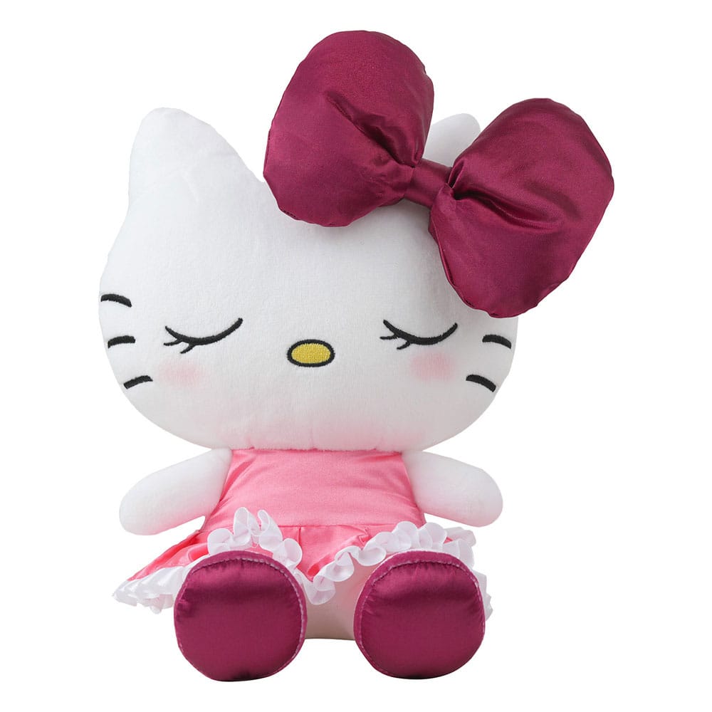 Sanrio Plush Figure Hello Kitty Red Velvet Dress L 22 cm