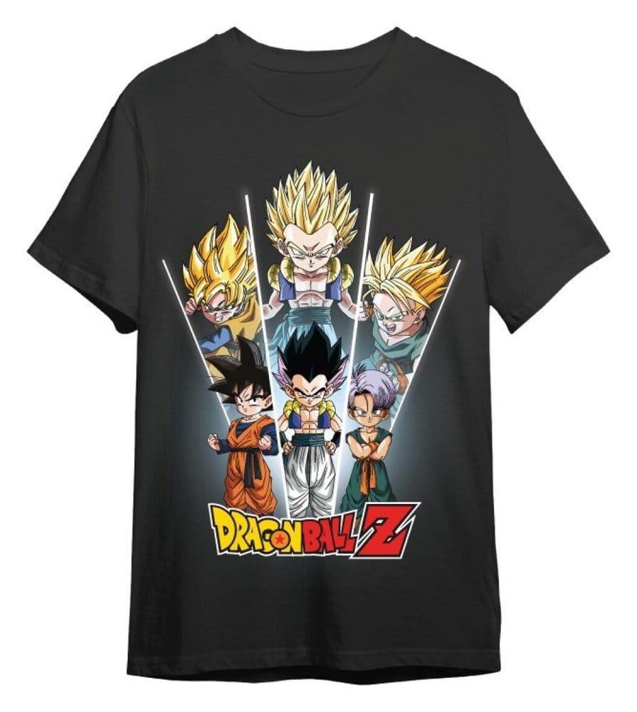 Dragon Ball T-Shirt Gotrunks Black Size XL