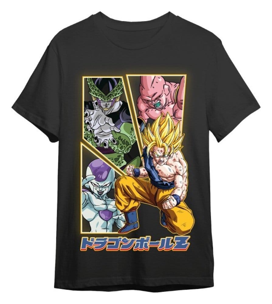 Dragon Ball Z T-Shirt Villains & Goku Black Size M
