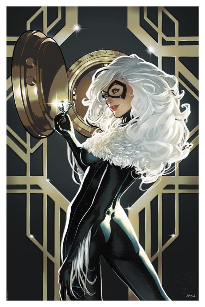 The Amazing Spider-Man Art Print Cosmic Black Cat 61 x 41 cm - unframed