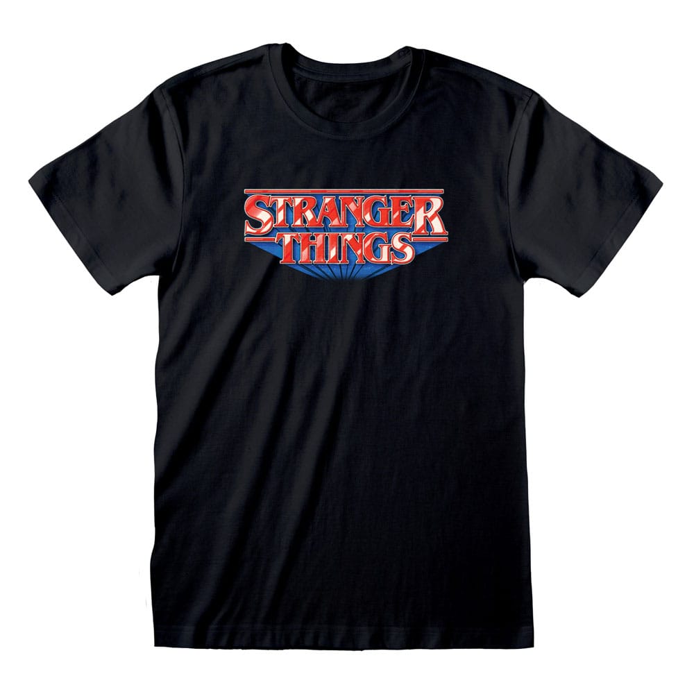 Stranger Things T-Shirt Retro Logo Size S