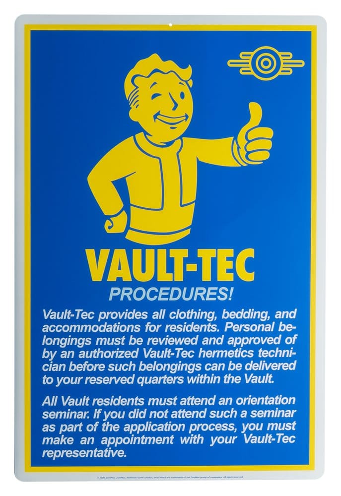 Fallout Metal Sign Procedures