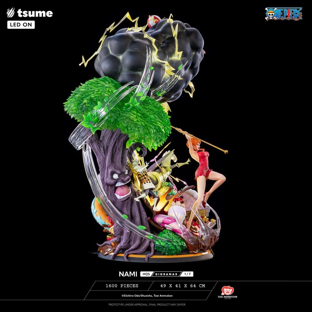 One Piece HQS Dioramax Figure 1/6 Nami 64 cm