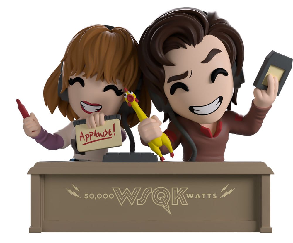 Stranger Things Vinyl Figure WSQK Robin & Steve 13 cm