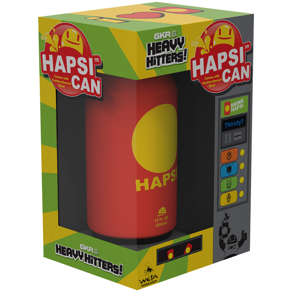 Weta Workshop Giant Killer Robots - Hapsi Can &amp; Faction Dice - Origi Board Game