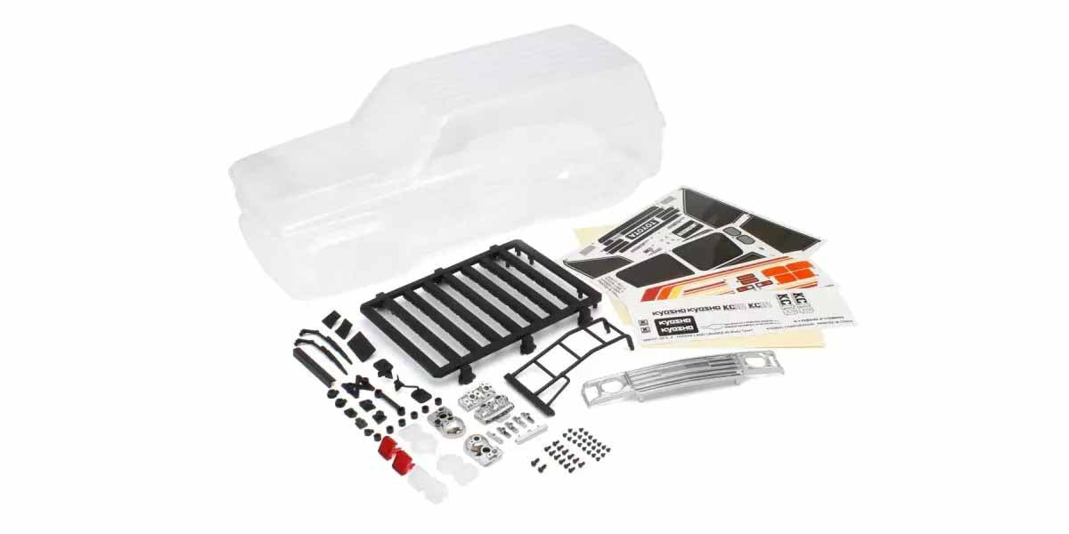 Kyosho KC10 Toyota Land-Cruiser 60 Clear Body Set