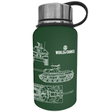 World of Tanks Thermos 650ml green