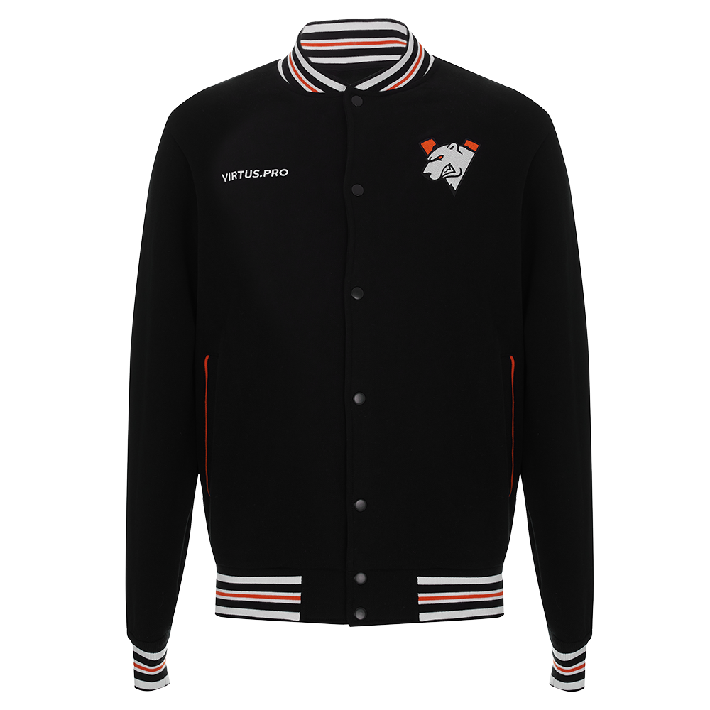 Virtus.pro College jacket black, XL