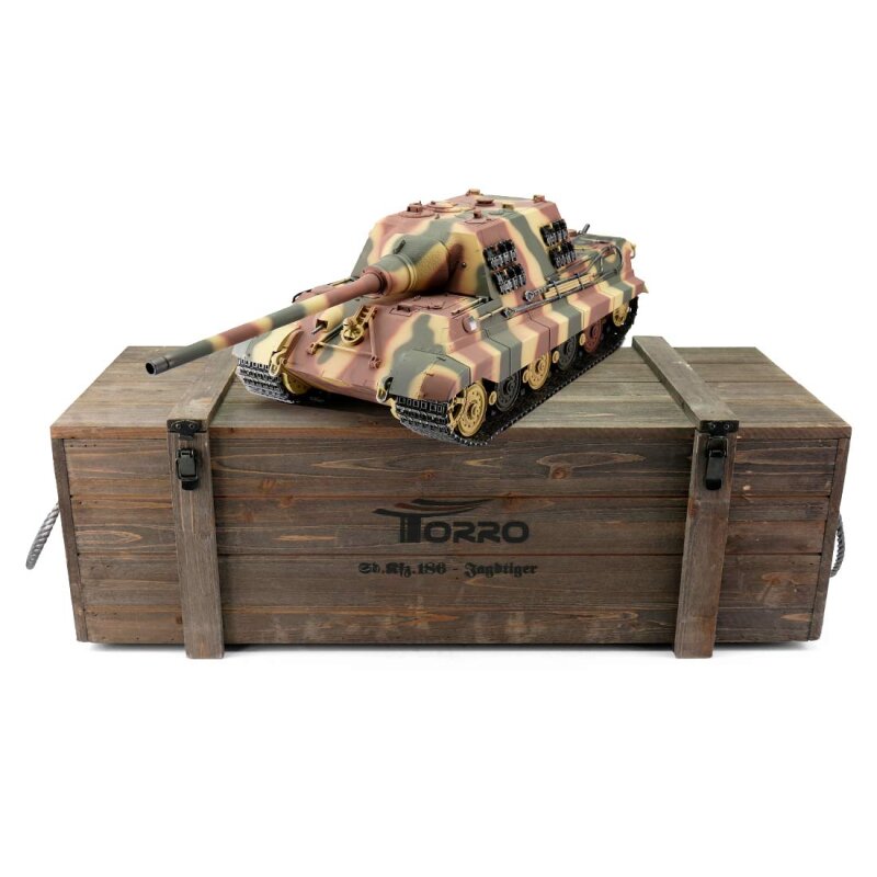 1/16 RC Jagdtiger camo BB Smoke