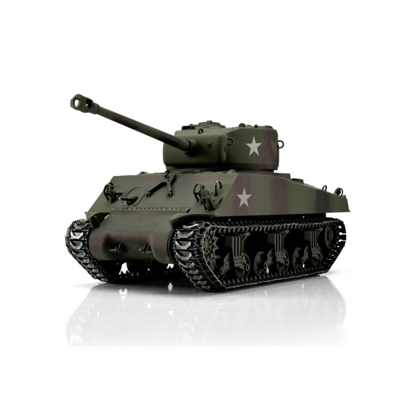 1/16 RC M4A3 Sherman 76mm camo IR Smoke