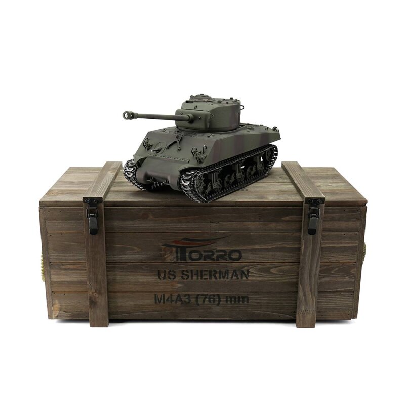 1/16 RC M4A3 Sherman 76mm camo BB