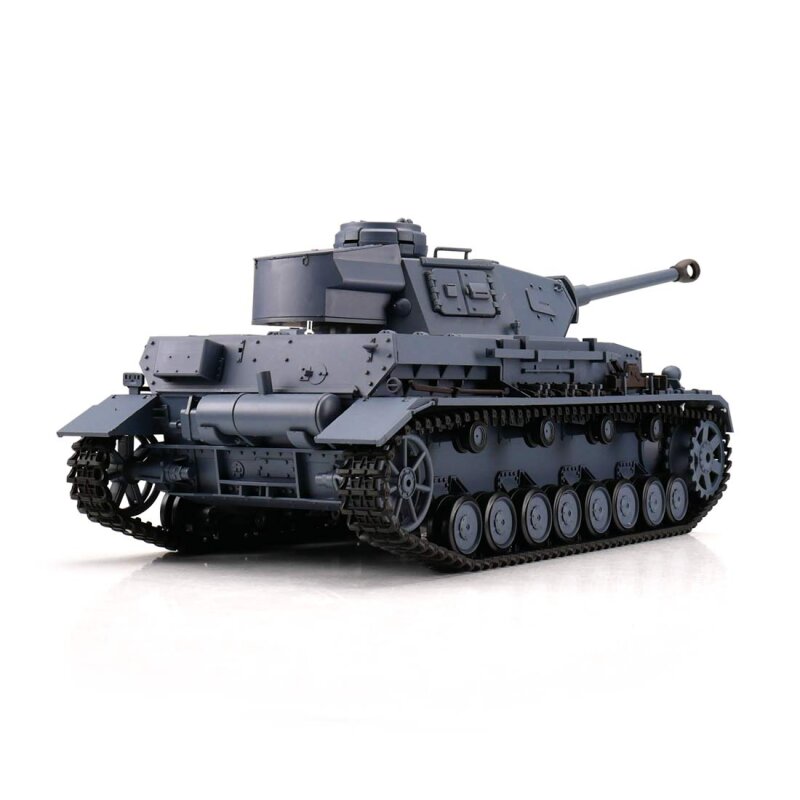 1/16 RC PzKpfw IV Vers. F2 grey BB+IR (Metal Tracks)