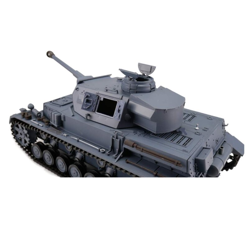 1/16 RC PzKpfw IV Vers. F2 grey BB+IR (Metal Tracks)