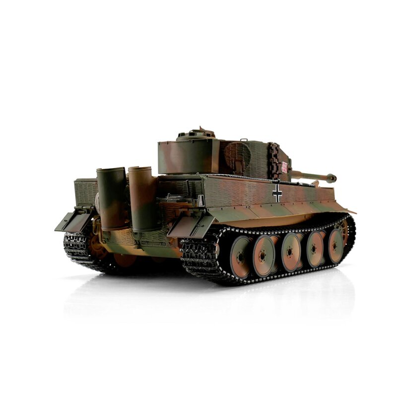 1/16 RC Tiger I Middle Version camo IR Smoke