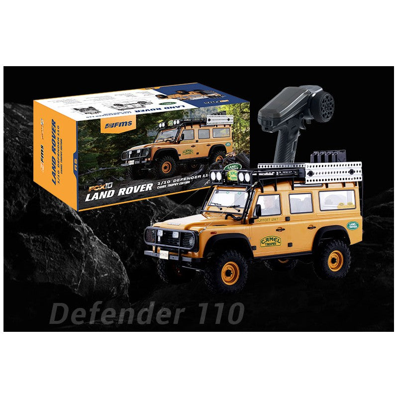 1/10 Land Rover Defender 110 FCX10 Scaler ARTR kit (RS) - Yellow