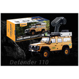 1/10 Land Rover Defender 110 FCX10 Scaler ARTR kit (RS) - Yellow
