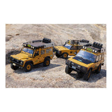 1/10 Land Rover Defender 110 FCX10 Scaler ARTR kit (RS) - Yellow