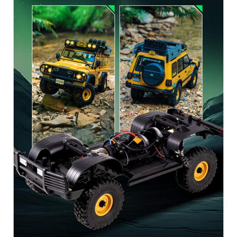 1/10 Land Rover Defender 110 FCX10 Scaler ARTR kit (RS) - Yellow