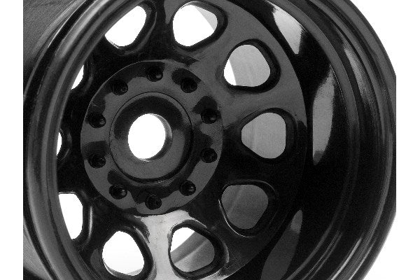 Classic King Wheel Black (2.2In/2Pcs)