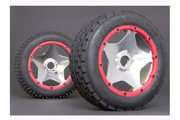 Super Star Wheel Shiny Chrome (120X60Mm/2Pcs/)