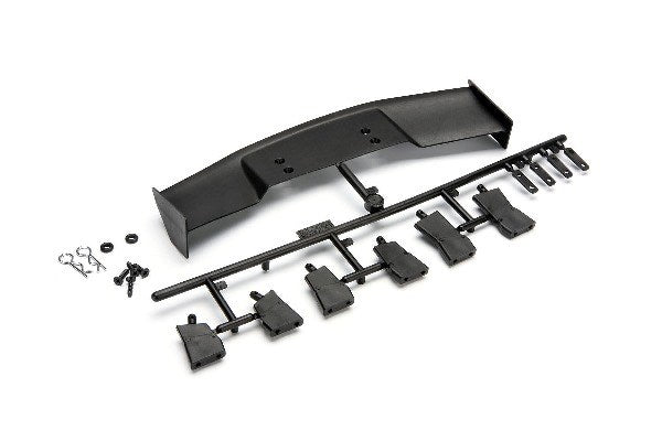 Gt Wing Set (Type D/10Th Scale/Black)